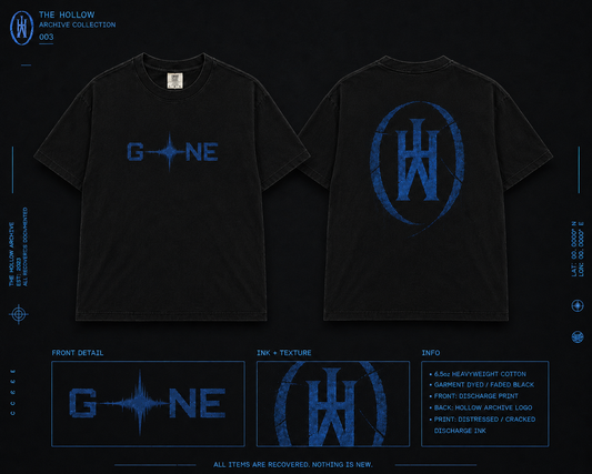 GONE // ARCHIVE PIECE (Limited Edition)